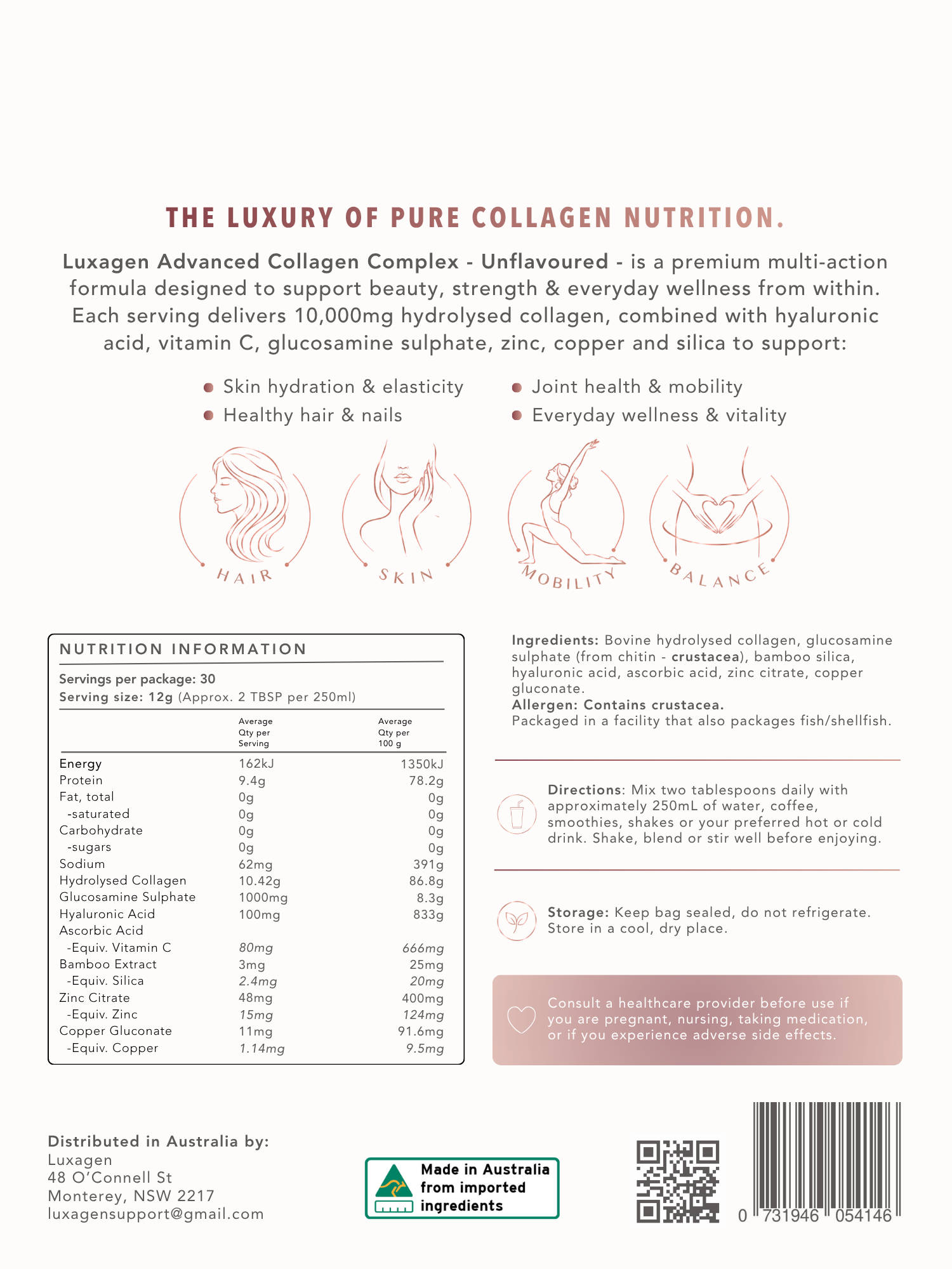 Unflavoured Collagen